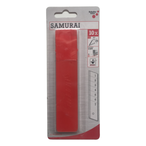 Ersatzklingen Samurai 25mm 10er Pack 1