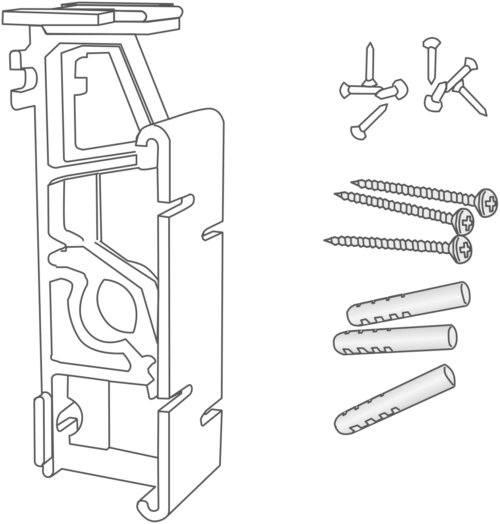 V200-10, Variotherm Halterset mini Classic (10 Sets) 1