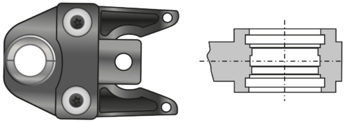 W040, Variotherm REMS-Presszange TH20 für VarioModul-Rohr 20x2 1