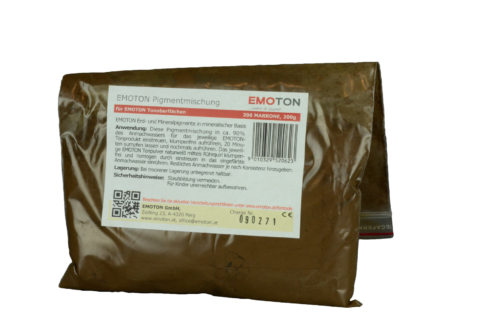 EMOTON Pigmentmischung - Umbra Scuro hell 200g 1