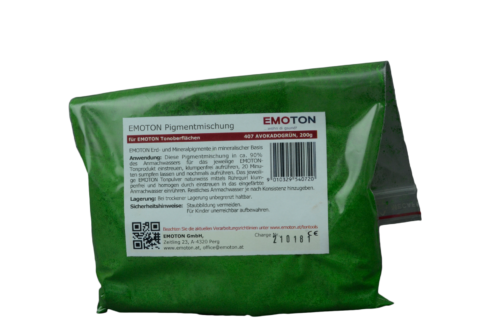 EMOTON Pigmentmischung - Avokadogrün hell 200g 1