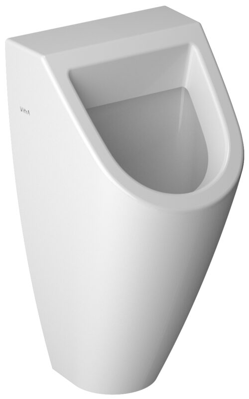 Alva Aqua Amoa Urinal Zulauf und Abgang hinten, Weiß 1
