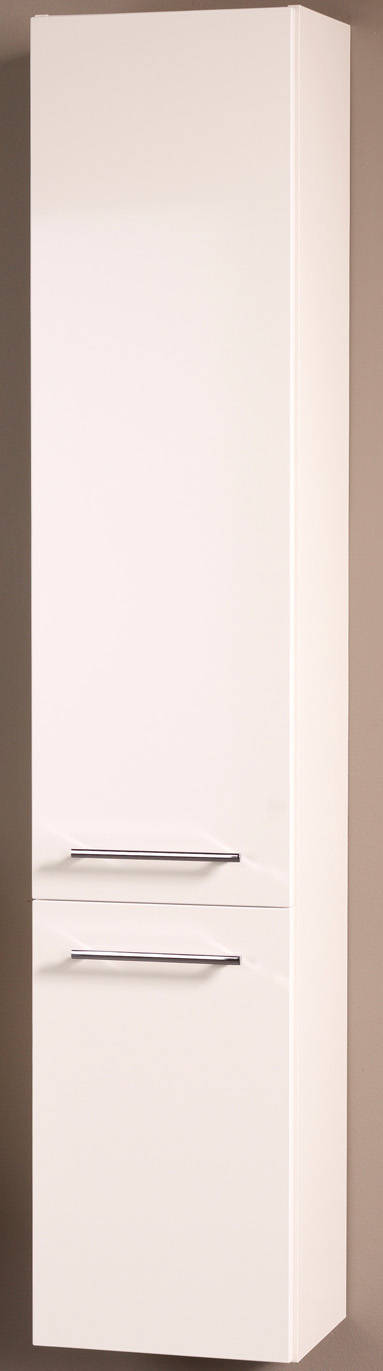 Alva Aqua Una Hochschrank mit 2 Türen 35x174,7x32,3cm, Weiß 1